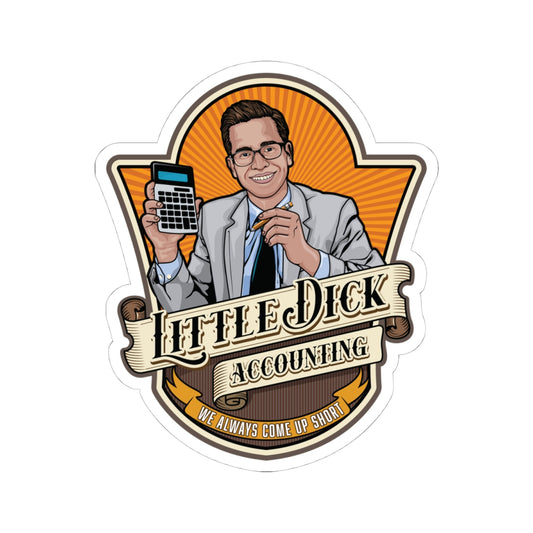 Little Dick Accounting Sticker
