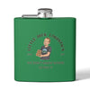 Little Dick Logistics 6oz Stainless Steel Hip Flask