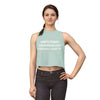 Unfiltered Unsupervised Unapologetic Crop Top