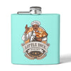 Little Dick Bakery 6oz Stainless Steel Hip Flask
