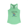 Little Dick Accounting Racerback Tank
