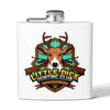 Little Dick Hunting Club 6oz Stainless Steel Hip Flask