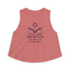 Little Dick Hunting Club  Crop Top