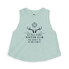 Little Dick Hunting Club Crop Top