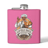 Little Dick Bakery 6oz Stainless Steel Hip Flask