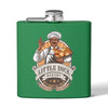 Little Dick Bakery 6oz Stainless Steel Hip Flask