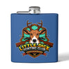 Little Dick Hunting Club 6oz Stainless Steel Hip Flask