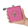 Little Dick Logistics 6oz Stainless Steel Hip Flask