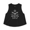 Little Dick Hunting Club Crop Top