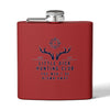 Little Dick Hunting Club 6oz Stainless Steel Hip Flask