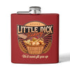 Little Dick Bakery 6oz Stainless Steel Hip Flask