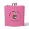 Little Dick Logistics 6oz Stainless Steel Hip Flask
