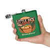 Little Dick Bakery 6oz Stainless Steel Hip Flask